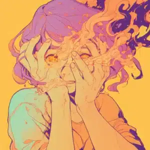 Illustration af panikanfald – hypnose mod panikanfald i Roskilde